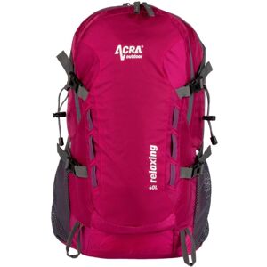 Acra Sport Turisztikai hátizsák 40 L rózsaszín