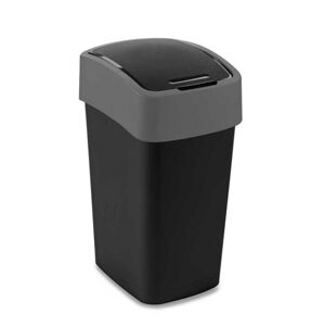 ROJAPLAST Szemeteskuka FLIPBIN 25 L fekete