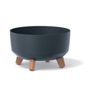 Virágcserép Prosperplast GRACIA LOW 28,5 cm antracit