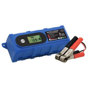 Mikroprocesszoros töltő 4Amperes 6/12V PB/GEL LCD kijelző