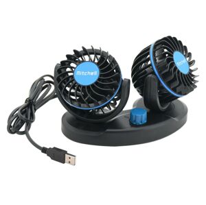 Műszerfali ventilátor MITCHELL DUO 2 x 85 mm USB 5V