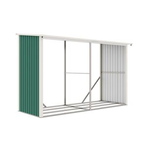 G21 Fának való fészer WOH 682 - 302 x 119 cm zöld