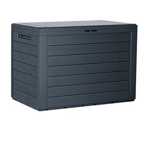 Prosperplast Kerti láda woodebox 190 L antarcit