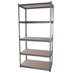 ROJAPLAST Polcos állvány  90 x 45 x 180 cm  fekete