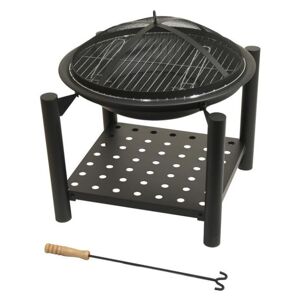 Cattara Kandalló grill ráccsal és fedéllel 48 cm