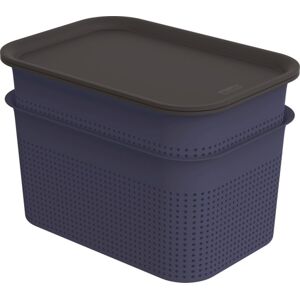 ROJAPLAST Doboz fedeles BRISEN  2 x 4,5 L kék/antracit