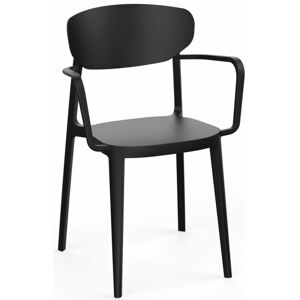 ROJAPLAST Szék MARE ARMCHAIR fekete