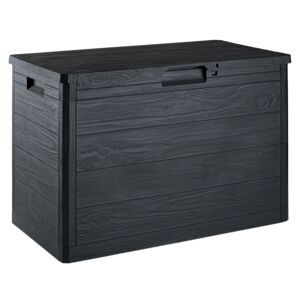 WOODYS Kerti műanyag láda 160 L grafit