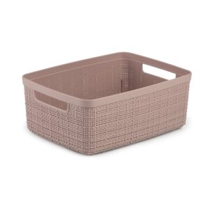 CURVER Tároló doboz Jute S 5 L rózsaszín