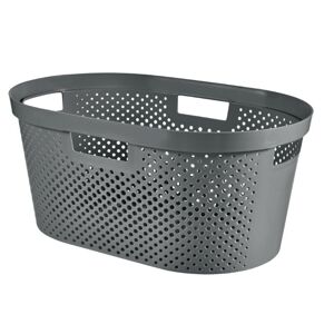 CURVER Szennyestartó Infinity Dots 40 L grafit