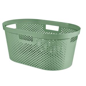 CURVER Szennyestartó Infinity Dots 40 L zöld