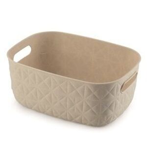 Tárolódoboz Softex S 4 L bézs