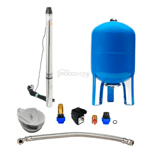 Házi vízmű SC 3,5" 2-14 400V / 60l búvárszivattyúval - RTS