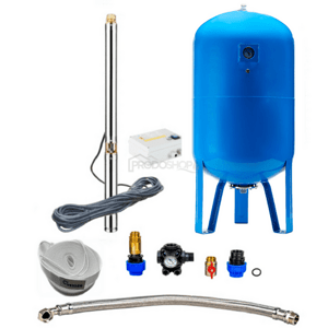 Házi vízmű búvárszivattyúval Omnigena AQUA ST 3T-23 / 150L - RTS