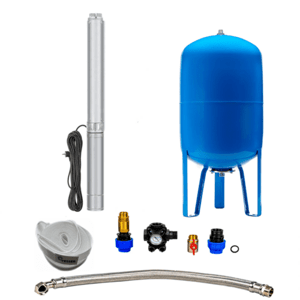 Házi vízmű búvárszivattyúval 3" IPRO 1-20/80l - RTS