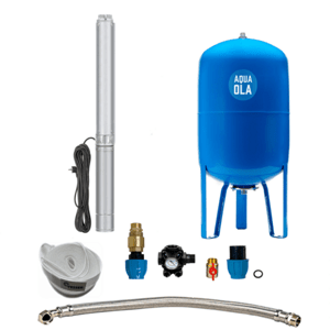 Házi vízmű búvárszivattyúval 3" IPRO 1-27/80l - RTS