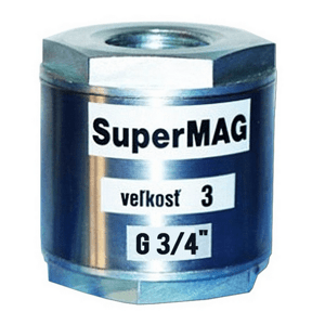 Mágneses vízlágyító SuperMAG 3 csatlakozó G3/4"