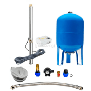 Házi vízmű búvárszivattyúval Omnigena AQUA ST 3T-23 / 50L - RTS
