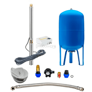 Házi vízmű búvárszivattyúval Omnigena AQUA ST 3T-23 / 80L - RTS