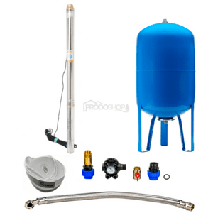 Házi vízmű búvárszivattyúval 2,5" STM 31 / 80l - RTS