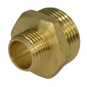 Közcsavar csökkentett 1"x 3/4" sárgaréz
