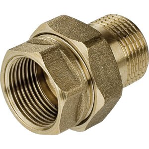 Csavarozás egyenes 1" sárgaréz