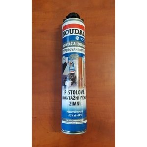 Szerelőhab pisztolyos 750 ml (téli).