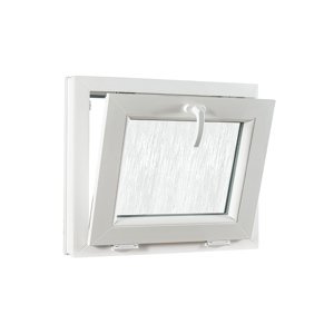 REHAU Smartline+ műanyag bukó ablak - fatörzs mintás üveg - Ablakok-raktarrol.hu - 600 x 550.