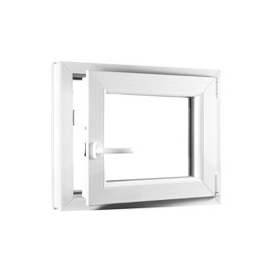REHAU Smartline+ egyszárnyú műanyag ablak, bukó-nyíló jobbos - Ablakok-raktarrol.hu - 600 x 550.