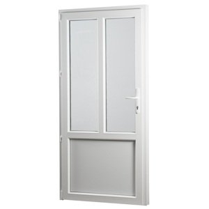 REHAU Smartline+ mellékbejárati ajtók, balos - Ablakok-raktarrol.hu - 980 x 2080.