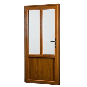 REHAU Smartline+ mellékbejárati ajtók, balos - Ablakok-raktarrol.hu - 980 x 2080.