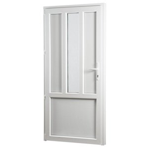 REHAU Smartline+ mellékbejárati ajtók, balos - Ablakok-raktarrol.hu - 880 x 2080.